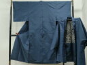 平和屋着物●男性 本場大島紬 アンサンブル 80亀甲 総詰め 正絹 逸品 未使用 CAAU1603yc