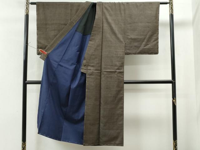 平和屋着物●男性　本場大島紬　アンサンブル　吉祥文　正絹　逸品　未使用　CAAU1607yc