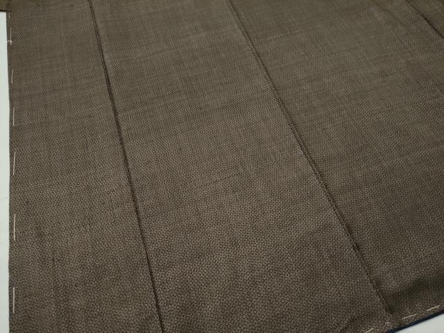 平和屋着物●男性　本場大島紬　アンサンブル　吉祥文　正絹　逸品　未使用　CAAU1607yc