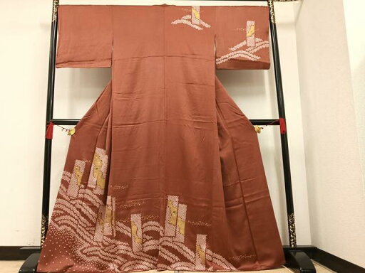 平和屋着物■訪問着 絞り 刺繍 草花文 金彩 正絹 逸品 AAAS1963ph 平和屋着物■訪問着 絞り 刺繍 草花文 金彩 正絹 逸品 AAAS1963ph