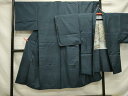 平和屋着物■男性 本場大島紬 アンサンブル 100亀甲 総詰め 正絹 逸品 DAAO7499sf