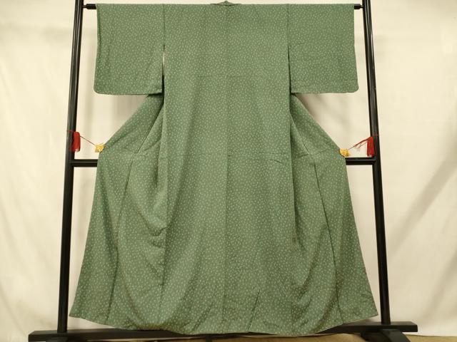 Kimono - 平和屋着物■上質な小紋　成り物　正絹　逸品　AABH9216fw