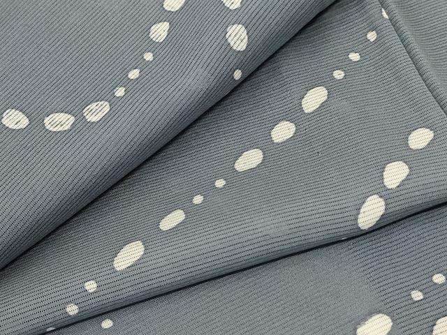 Full-Length Under-Kimono - 平和屋着物＊夏物　小紋　絽　流水文　正絹　逸品　AABA2789jd