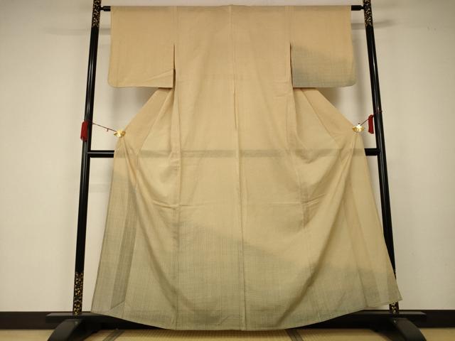 Summer Wear - 平和屋着物＊夏物　訪問着　紗　霞文　暈し染め　正絹　逸品　AABA2794jd