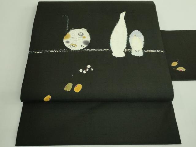 楽天市場】青柳 赤城紬（帯｜和服）：レディースファッションの通販