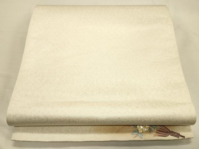 逸品！正絹　唐織　螺鈿　鱗紋　袋帯 美品【辻ヶ花 】膨れ織 螺鈿細工 袋帯 正絹 s163 | 着物 夢美月