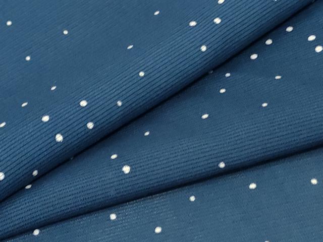 Summer Wear - 平和屋着物＊夏物　小紋　絽　丸文　正絹　逸品　AABA2804jd