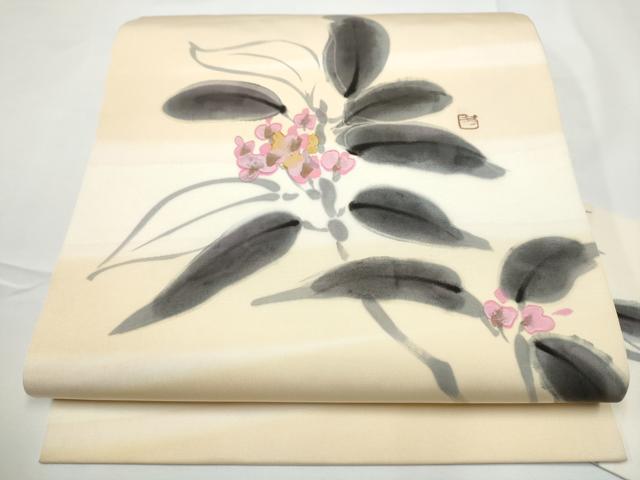 楽天市場】塩瀬 手描き 名古屋帯の通販