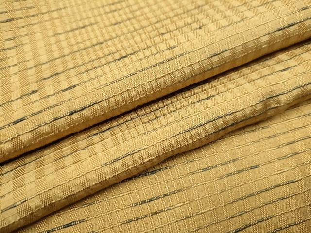 平和屋着物●上質な紬 霞文 正絹 逸品 CAAM3402hy