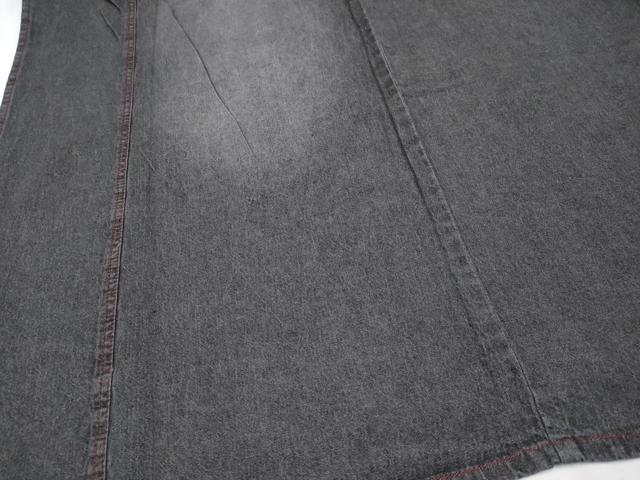 平和屋本店■極上　男性　デニム着物　キングサイズ　単衣　和遊楽　ポケット付き　綿　逸品　CYAA2359s5