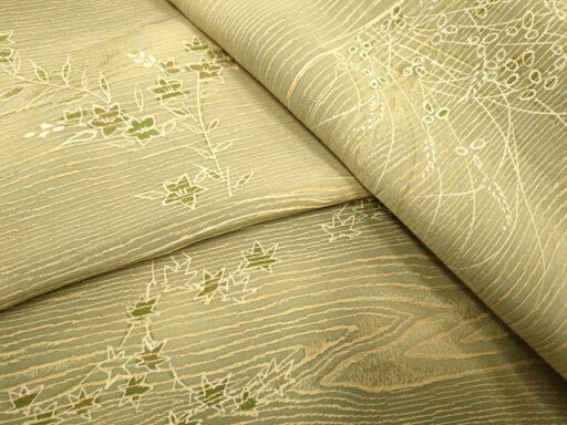 平和屋着物▽上質な小紋 単衣 草花文 暈し染め 正絹 逸品 DAAP7277du 平和屋着物▽上質な小紋 単衣 草花文 暈し染め 正絹 逸品 DAAP7277du