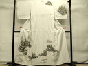 平和屋着物■訪問着 手描き 京名所風景文 金彩 正絹 逸品 CAAL7343ou