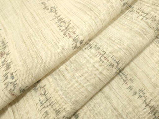 平和屋着物*夏物 小紋 抽象間道 さんび謹製 DAAU3478op 平和屋着物*夏物 小紋 抽象間道 さんび謹製 DAAU3478op