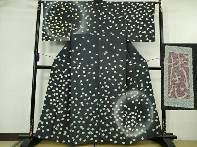 平和屋着物●本加賀友禅作家　中町博志　黒留袖　孔雀花文　正絹　逸品　未使用　AABF0653fy 黒留袖 加賀友禅 着物 女性着物 | 通販・人気ランキング - 価格.com