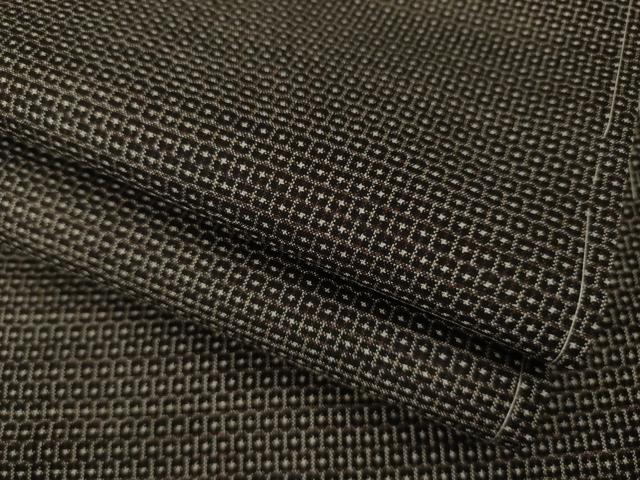 平和屋着物●男性　本場大島紬　100亀甲　総詰め　正絹　逸品　AAAZ4806ck