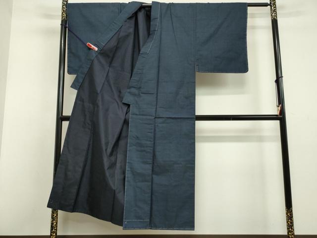 平和屋着物●男性　本場大島紬　アンサンブル　100亀甲　総詰め　正絹　逸品　未使用　DAAV8553tw