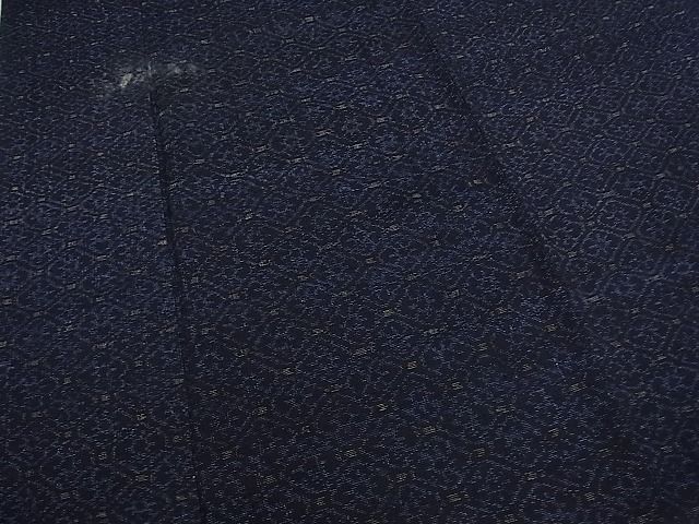 平和屋着物■上質な紬 単衣 蜀江花文 逸品 CAAF6558ut