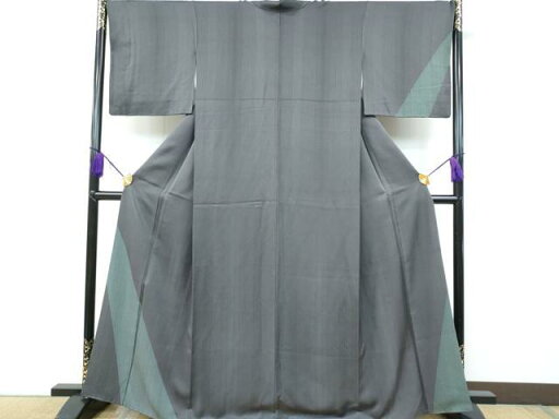平和屋着物■訪問着 縞 正絹 逸品 CAAQ4618fb 平和屋着物■訪問着 縞 正絹 逸品 CAAQ4618fb