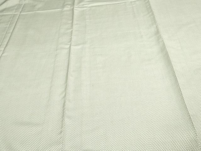 平和屋着物▽男性 本場大島紬 白大島 単衣 7マルキ 正絹 逸品 DAAU6421sf