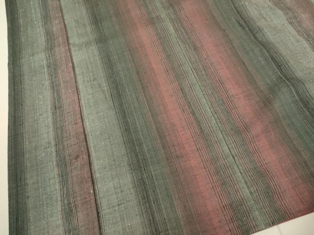 其它 - 平和屋着物●上質な紬　間道　正絹　逸品　DAAV3344du