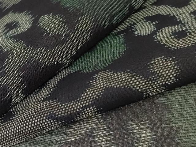 Summer Wear - 平和屋着物＊夏物　紗紬　花唐草文　正絹　逸品　AABA2830jd