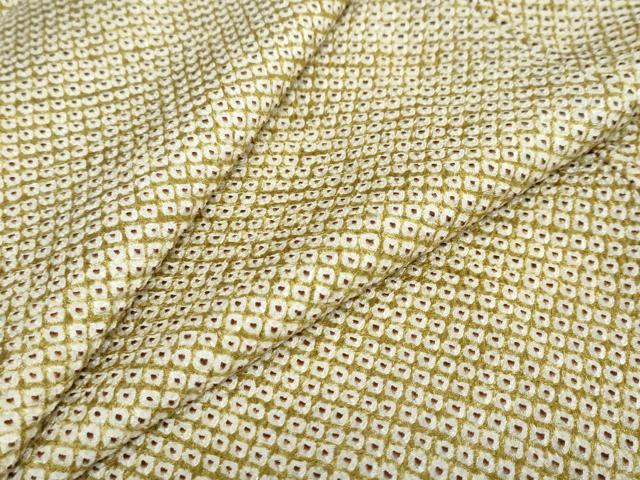 平和屋着物●大変加工の良い総絞り小紋　正絹　逸品　DABB0392ud heiwaya-11038174 平和屋 パッケージ画像