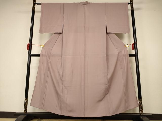 平和屋着物□上質な色無地 退紅色 正絹 逸品 未使用 CAAR2730yc