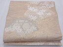 平和屋着物■夏物 六通柄袋帯 流水籬秋草文 金銀糸 逸品 CAAF8526th(4)