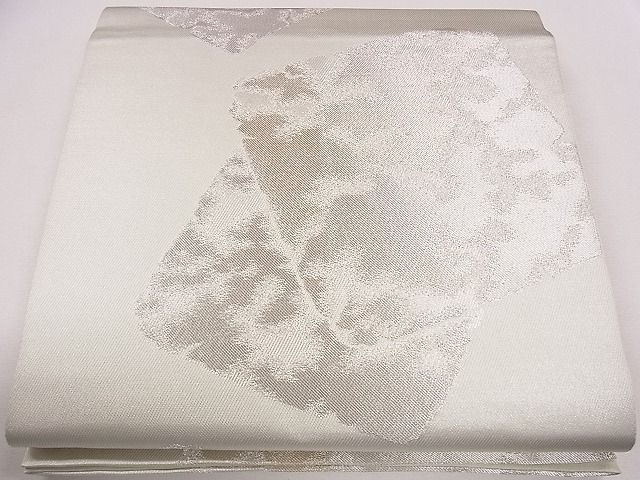 平和屋着物◎全通柄袋帯　色紙重ね文　金銀糸　逸品　CAAG1911eg