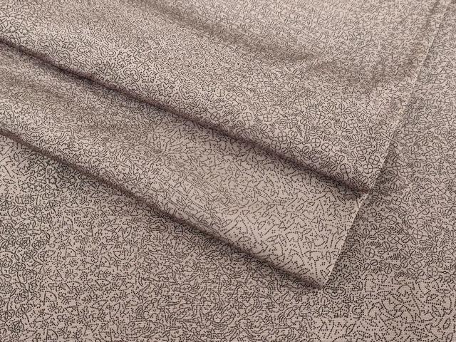 平和屋着物▽江戸小紋　単衣　寄せ小紋柄　正絹　逸品　DAAV3003du