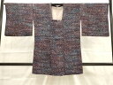 平和屋着物■道行コート 霞文 ロング丈 正絹 逸品 AAAP9000fy
