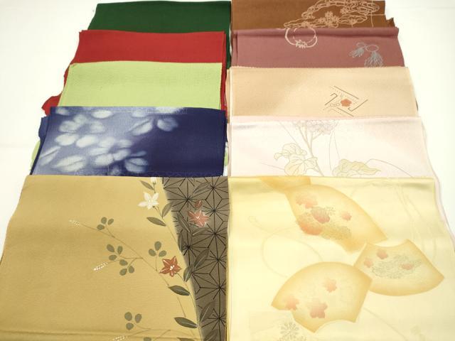 ■■■　商品詳細　■■■ 【正絹】 状態は特に目立ったシミ汚れなどもなく大変良い状態です。 大変上質な逸品になります。 お安く出品致しますので、是非この機会にいかがでしょうか？ ■■■　注意事項　■■■ ■モニター発色の具合により色合いが異なる場合がございます。 ■寸法は多少の誤差が生じる場合がございますのでご了承ください。 ■縫込みの長さが左右非対称の場合は短い部分を記載しております。 左右非対称であってもご返品・お値引き等の保証は出来かねますので、ご了承の上ご購入をお願い致します。 ■シミ等のチェックには注意を払っておりますが、見落としがある場合もございますし、個人の見解も様々ですので神経質な方のご購入はお控えください。 ■箪笥に入っておりました着物や帯なので畳みシワや匂いがあるものもございます。 ■お休みは基本的に土日祝となりますが、その他臨時でお休みする場合がございますのでご了承ください。 ■商品の発送は平日のみの発送となります。 ■夜間と土曜、日曜日はお問い合わせの回答が遅れる場合がございます。 ■当店では、お直し、紋入れ、お手入れ等は承っておりません。 ■生地の状態（ヤケ、経年劣化等）によってはサイズ直しが出来ない場合がございます。 その点もどうかご了承のうえ、ご購入をお願いいたします。 ■弊社で取り扱う商品は一点ものにつき、時期や在庫状況に応じて金額が変更となる場合がございます。 ■検針は行っておりません。予めご了承いただきますようお願いいたします。 ■【洗える着物】と記載のある商品におきましては、商品お届け後に洗濯を行ってしまってからのご返品にはご対応しかねます。 念の為、専門店でのお手入れをお願いいたします。 ■着物のサイズ目安は下記を参考ください↓ ＜女性着物＞　お端折り次第で＋5cm　−1cmが着用可能サイズ 　例）身丈170cmの場合、身長160cm〜175cm ＜男性着物＞　身丈＋約25cm〜27cm程が適応身長 　例）身丈155cmの場合、身長180〜182cm