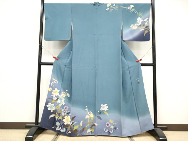 ⭐︎K1008 美品 逸品 上品 手描き 前田華清 作 正絹 訪問着 楽天市場】前田華清（和服｜レディースファッション）の通販