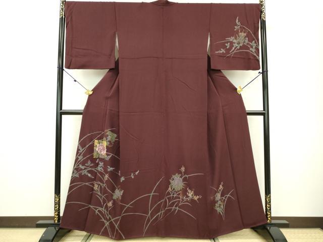 平和屋着物■訪問着 刺繍 色紙花文 金彩 正絹 逸品 DAAP4883fe
