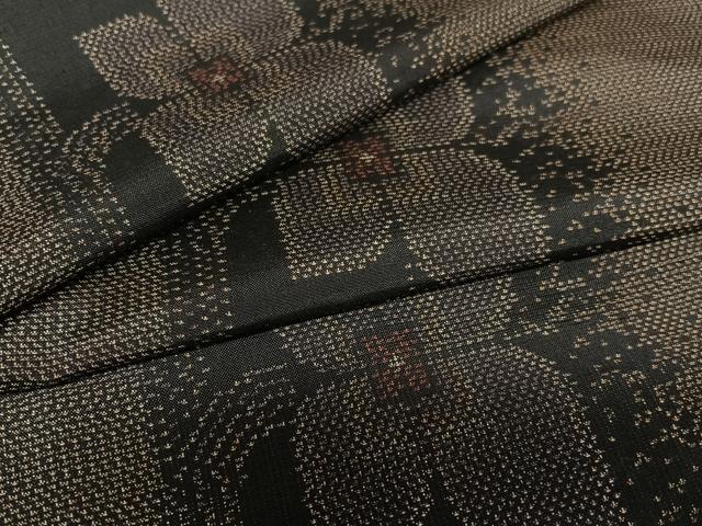 Kimono - 平和屋着物●上質な紬　舞花間道　正絹　逸品　AAAY0252zg
