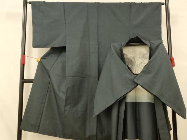 平和屋着物■男性　本場大島紬　アンサンブル　60亀甲　総詰め　伊勢丹扱い　正絹　逸品　AABG6002fw