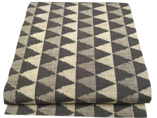 乐天商城 - 平和屋着物●両面　全通柄袋帯　紬地　間道　正絹　逸品　CABC5537hy