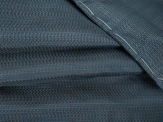 平和屋着物●男性　本場大島紬　絣文　正絹　逸品　未使用　DABA4426az