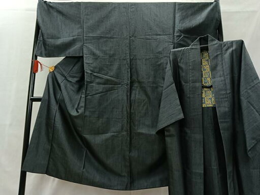 平和屋着物■男性 紬 アンサンブル 鉄御納戸色 正絹 逸品 AAAS4783jh 平和屋着物■男性 紬 アンサンブル 鉄御納戸色 正絹 逸品 AAAS4783jh
