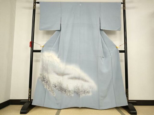 平和屋着物■豪華色留袖 樹林文 暈し染め 金彩 正絹 逸品 AAAN0224ja 平和屋着物■豪華色留袖 樹林文 暈し染め 金彩 正絹 逸品 AAAN0224ja