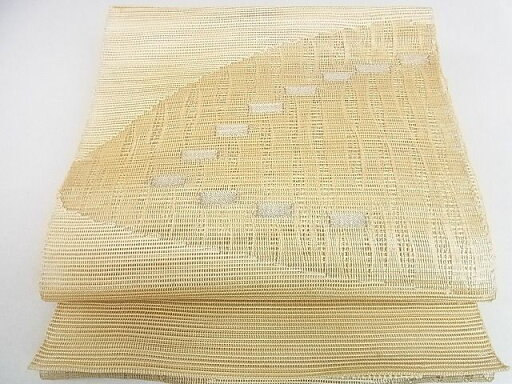 平和屋着物■夏物 八寸名古屋帯 櫛織 抽象文様 逸品 DAAF7725op 平和屋着物■夏物 八寸名古屋帯 櫛織 抽象文様 逸品 DAAF7725op