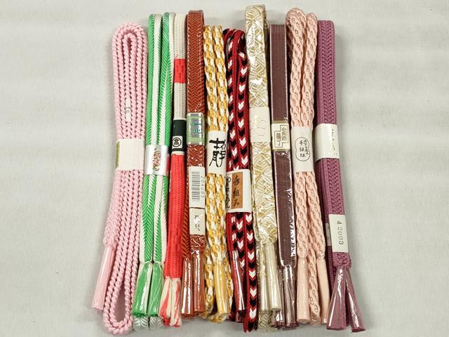 平和屋着物●和装小物帯締め10本セ...