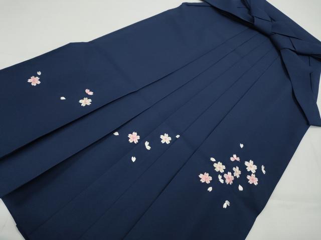 Full-Length Under-Kimono - 平和屋着物●女性　行灯袴　総刺繍　舞桜文　金糸　洗える着物　CABC2276ut