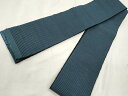 平和屋着物■男性 両面 角帯 横段文 正絹 逸品 CAAP6020ch