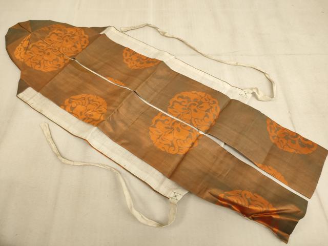 平和屋本店■僧綱板　花丸文　法衣　寺院　仏具　仏教　僧侶　神職　装束　AAAU5658ja