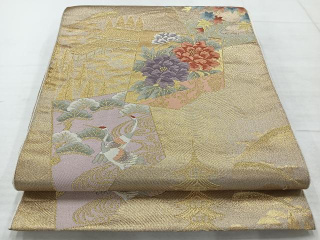 ■■■　サイズ　■■■ 長さ 420cm 幅 29cm程 ■■■　商品詳細　■■■ 【正絹・未仕立て】 詳細に関しましては、画像をご確認ください。 大変上質な逸品になります。 お安く出品致しますので、是非この機会にいかがでしょうか？ ■■■...