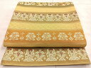 平和屋着物◎六通柄袋帯 花兎 BAAM3329cm