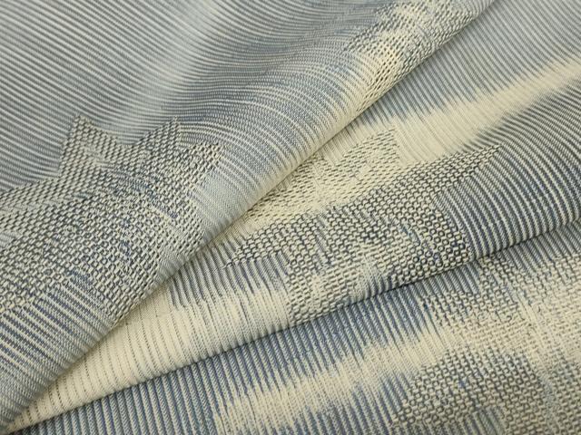 平和屋着物＊夏物 小紋 楓紋紗 霞文 正絹 逸品 AAAZ8537jd