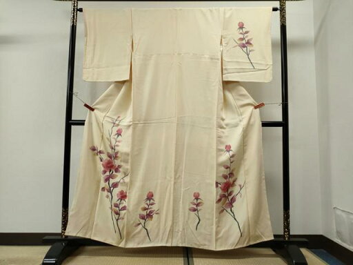 平和屋着物■訪問着 枝花文 正絹 逸品 CAAN1864yc 平和屋着物■訪問着 枝花文 正絹 逸品 CAAN1864yc