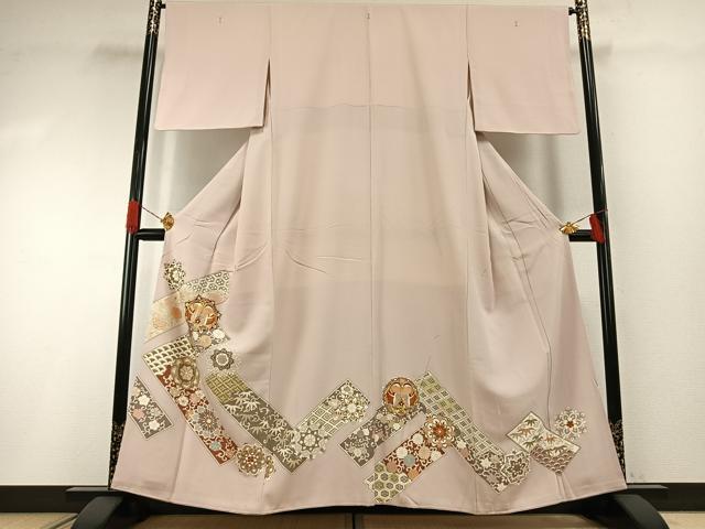平和屋着物●豪華色留袖　吉祥花鳥文　金彩　正絹　逸品　AABG4621fy heiwaya-11094709 平和屋 パッケージ画像